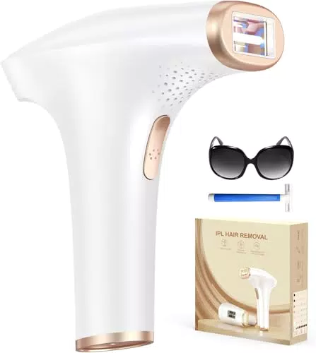 Haarlosy Depiladora Láser IPL Sin Dolor GLY01 para Mujer y Hombre Cuerpo y Cara