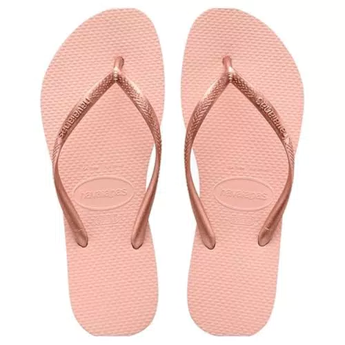 Havaianas Slim Chanclas Mujer Elegantes y Duraderas con Suela Antideslizante