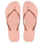 Havaianas Slim Chanclas Mujer Elegantes Duraderas Versátiles Suela Antideslizante