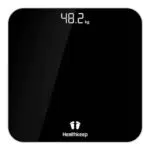 Healthkeep Báscula Digital de Baño con Medición Precisa y Tecnología Step-On