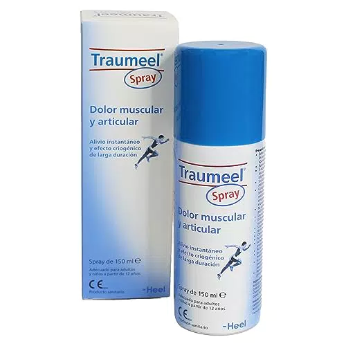 Heel Traumeel Spray Frío a Base de Plantas para Golpes y Dolor Muscular