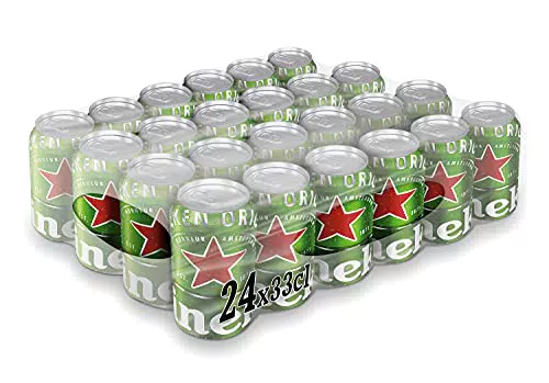 Cerveza Heineken Lager - Pack de 2 Botellas de 500ml