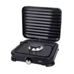 Jata JECG2702 Cocina de Gas Portátil con Parrilla, Ideal para Camping