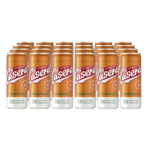 La Casera Refresco Con Gas Cero Azúcares Añadidos Lata