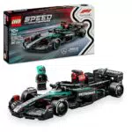 LEGO Speed Champions Coche de Carreras MoneyGram Haas F1 Team VF-24 Vehículo de Juguete con 1 Minifigura de Piloto de Fórmula 1