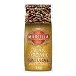 Marcilla Gran Aroma Café en Grano Natural, 500g