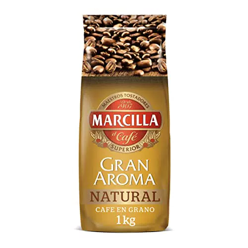 Marcilla Gran Aroma Café en Grano Natural, 500g