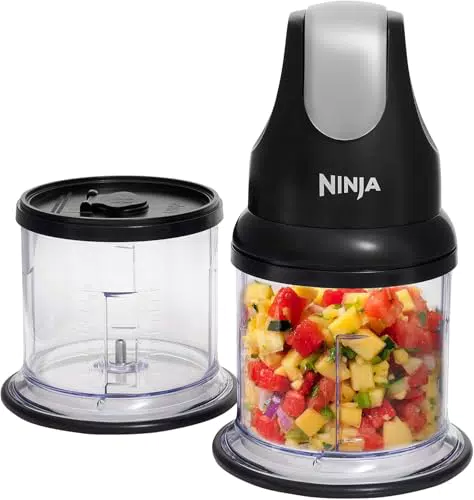 Ninja Express Chop Mini Picadora Eléctrica de Verduras y Hierbas para Salsas y Purés