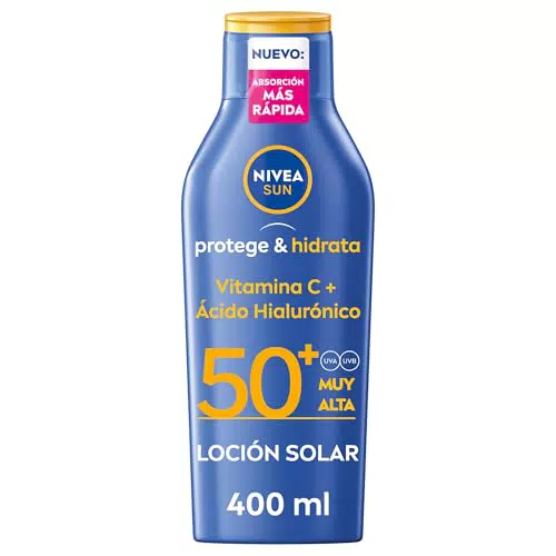 Nivea Sun Protege & Hidrata Leche Solar FPS50 Protector Solar Corporal UVA/UVB