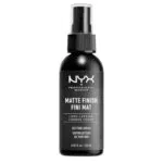 NYX Professional Makeup Spray Fijador Larga Duración Fórmula Vegana Acabado Mate