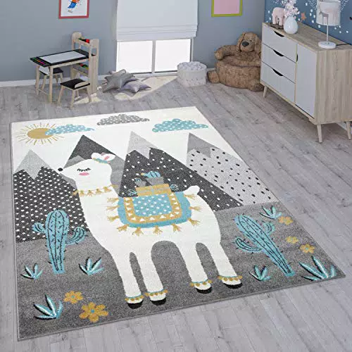 Paco Home Alfombra Infantil Decorativa Para Habitación De Niños Con Varios Estampados