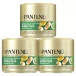 Pantene Pro-V Suave y Liso Mascarilla Keratina Para Cabello Encrespado y Seco