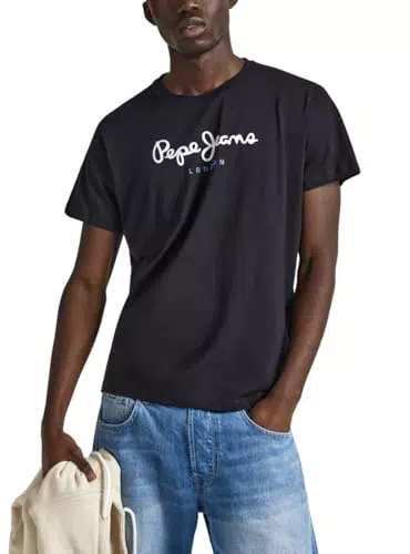 Pepe Jeans Eggo N Camiseta Para Hombre Casual Algodón