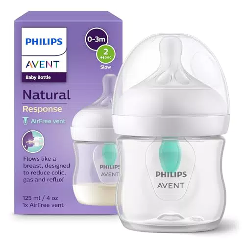 Philips Avent Biberón Natural Response con Sistema AirFree para Recién Nacidos