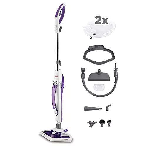 Polti Vaporetto SV440 Doble Mopa a Vapor 2 en 1 con Limpiador Portátil 1500W