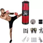 Kit Boxeo Adulto con Guantes y Accesorios para Entrenamiento Muay Thai