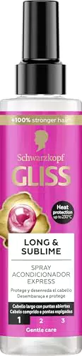 Schwarzkopf Gliss Long And Sublime Acondicionador Spray Express