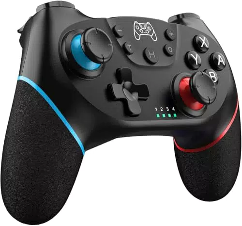 Sefitopher Mando Inalámbrico para Switch Pro Controller con Gyro, Turbo y Captura