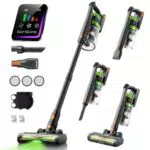 SunSare Aspiradora Sin Cable 600W con Aromaterapia y Pantalla LED, Ideal para Mascotas