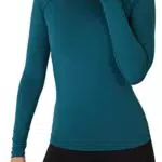 TCA Camiseta Térmica Mujer SuperThermal Manga Larga para Deporte Running Gym