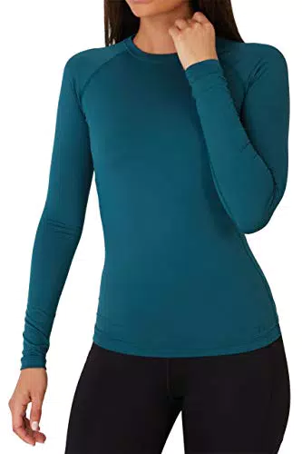 TCA Camiseta Térmica Mujer SuperThermal Manga Larga para Deporte Running Gym