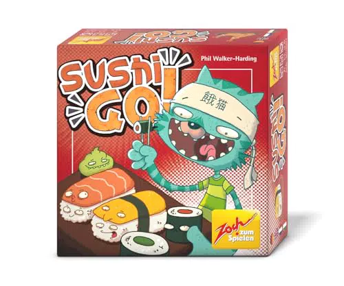 Zoch Sushi Go Juego de Cartas Divertido y Rápido para Toda la Familia